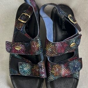 Flexus by Spring Step Double Strap SlingBack Sandal Shoes